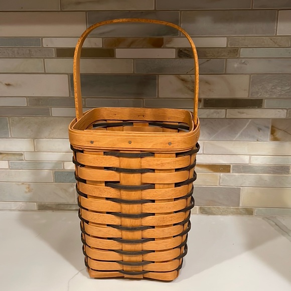 Longaberger Accents Longaberger Heartland Large Peg Basket Poshmark